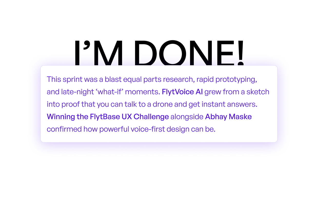 FlytVoice AI | UX research for Flytbase Image 16
