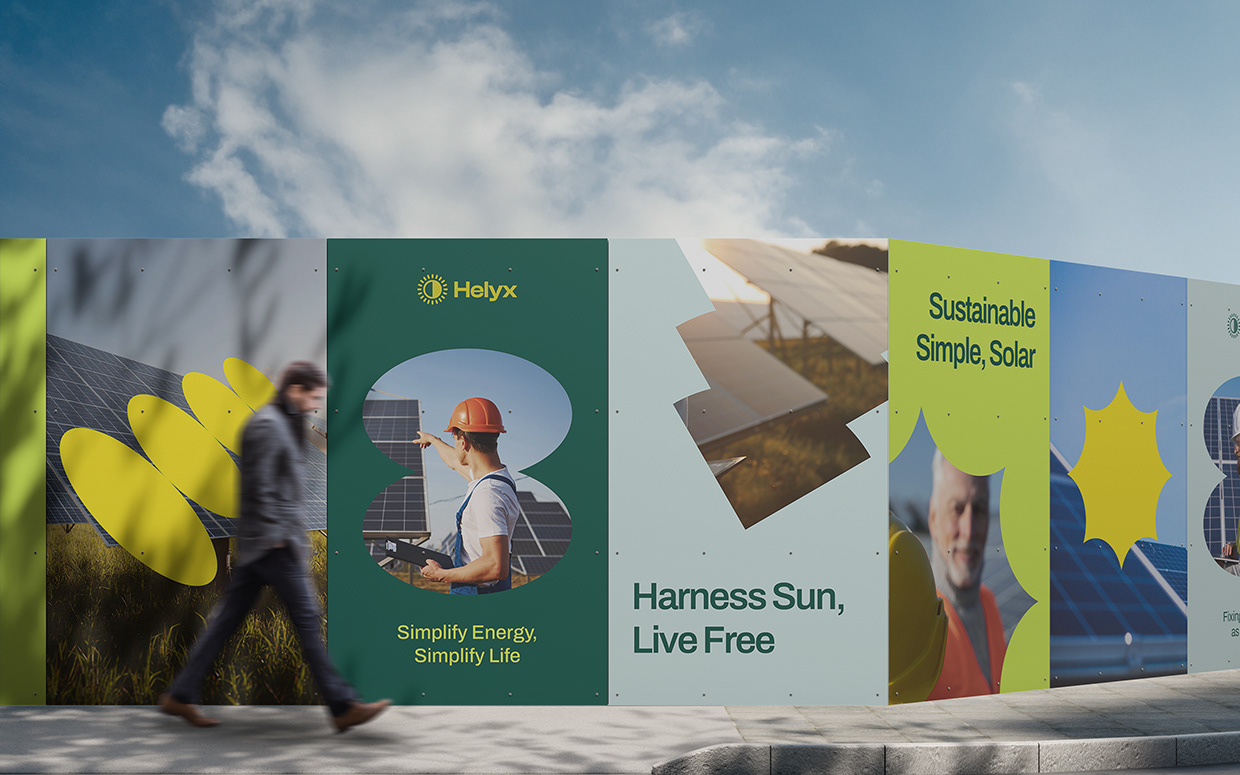 Helyx - Solar Energy Website UX/UI Image 1