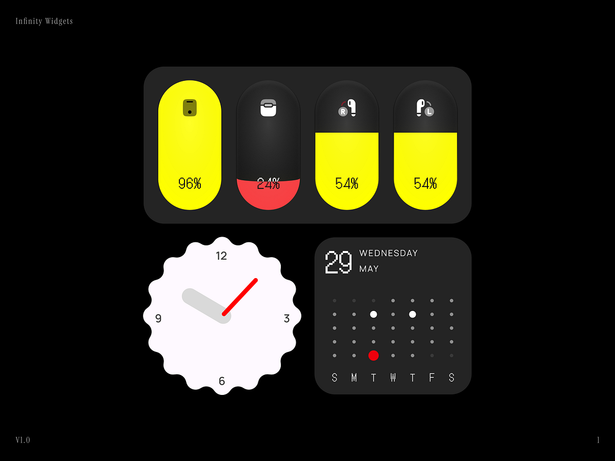 Infinity Widgets 0.1