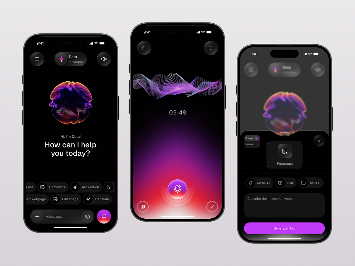 AI Productivity Assistant Mobile App Image 2