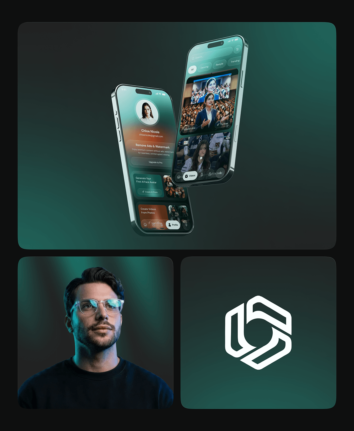 Face Swap & AI Photo Editor App | UI/UX Design Image 2