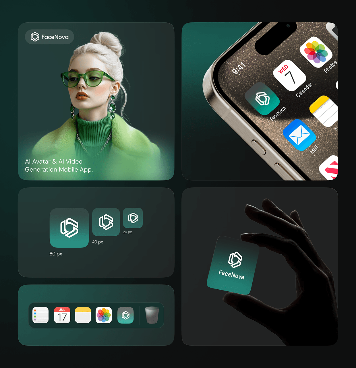 Face Swap & AI Photo Editor App | UI/UX Design Image 3