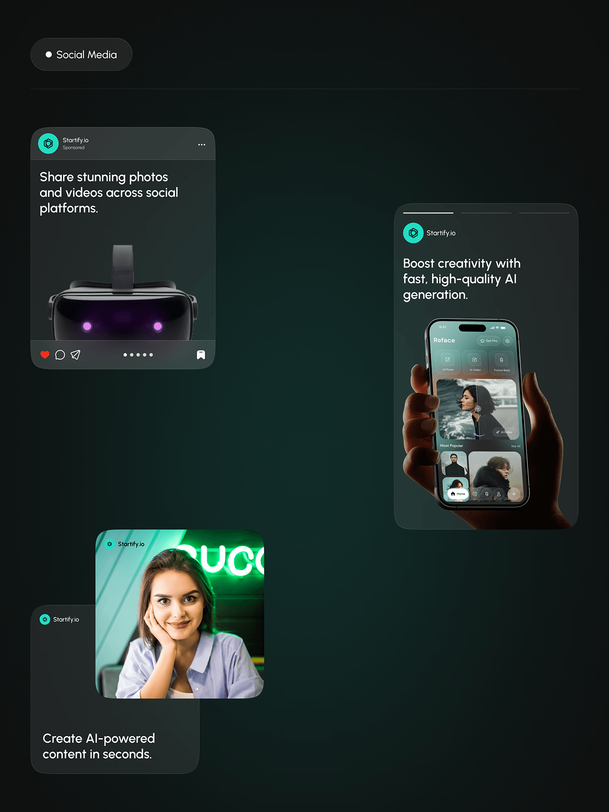 Face Swap & AI Photo Editor App | UI/UX Design Image 16
