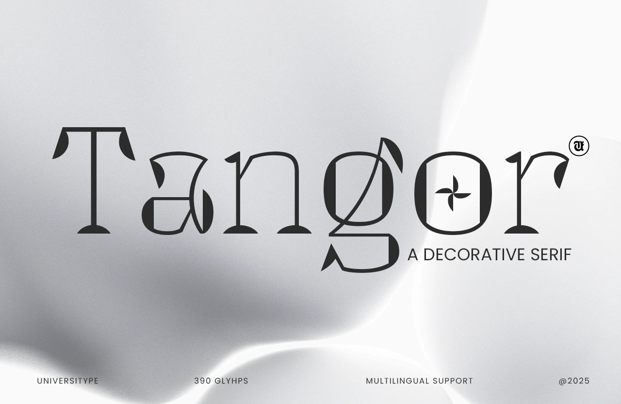 UT Tangor - A Distinctive Decorative Serif