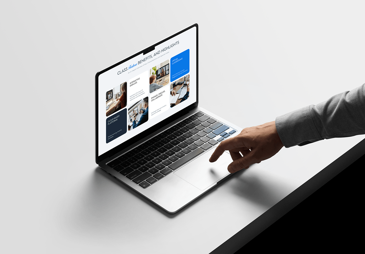 Edtech website UI/UX design Image 1