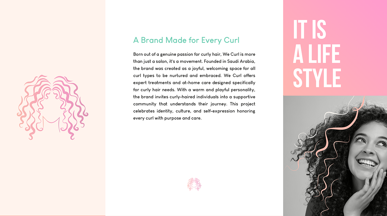 We Curl Haircare | Brand Identity Image 1