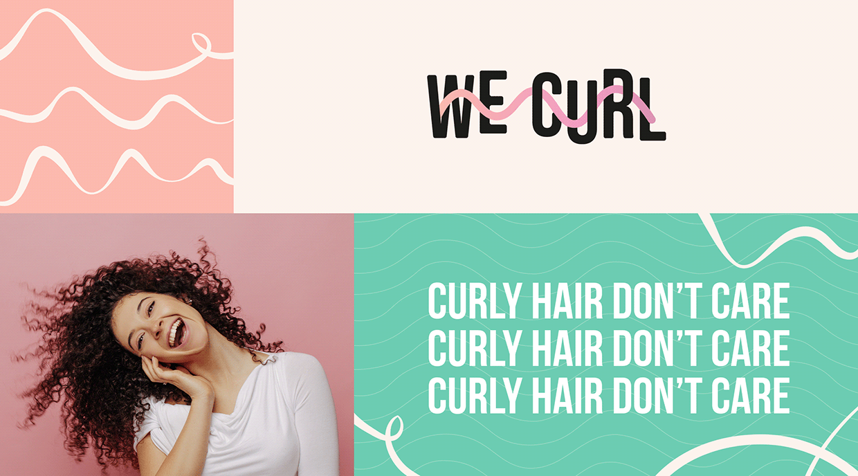 We Curl Haircare | Brand Identity Image 2