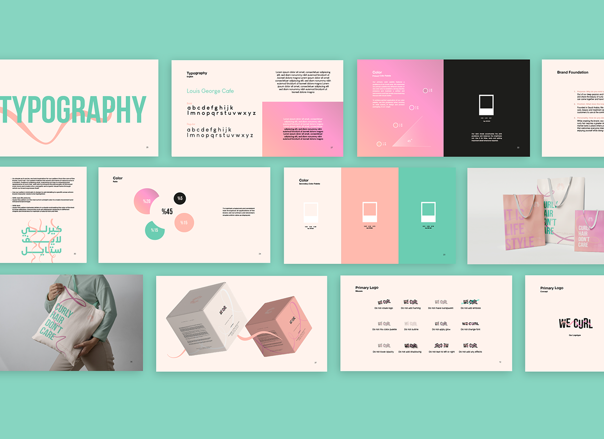 We Curl Haircare | Brand Identity Image 6