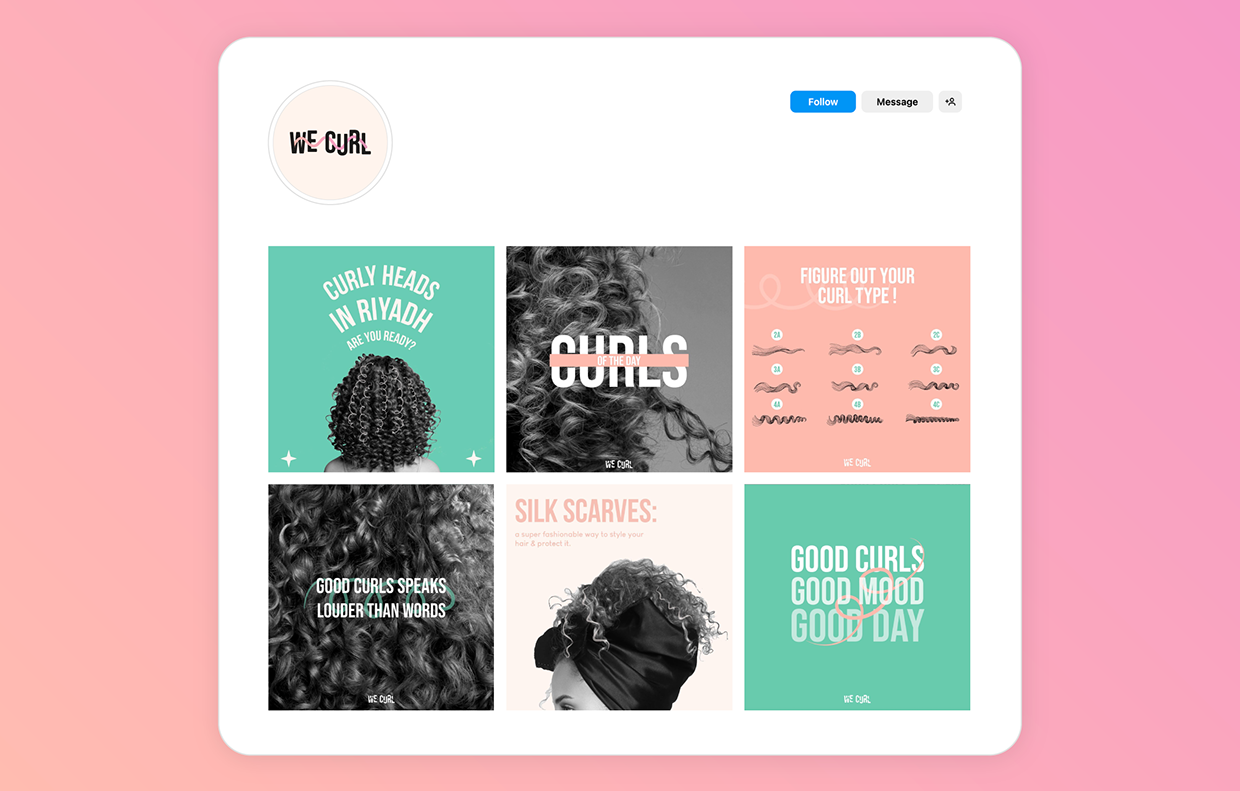 We Curl Haircare | Brand Identity Image 7