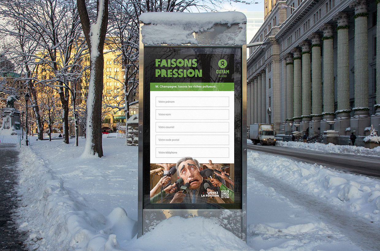 OXFAM | TURN UP THE PRESSURE Image 1