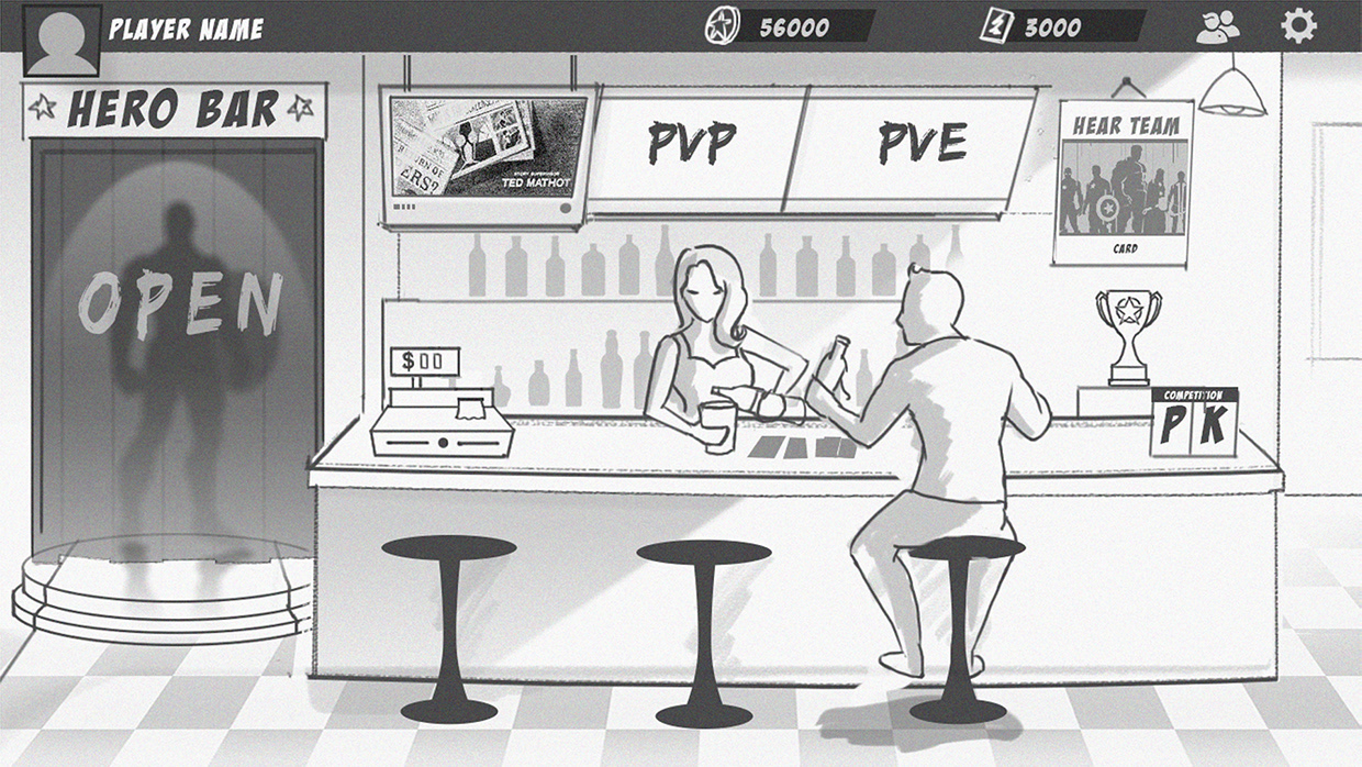 Marvel Card Game-UI Visual Concept 樘 Image 12