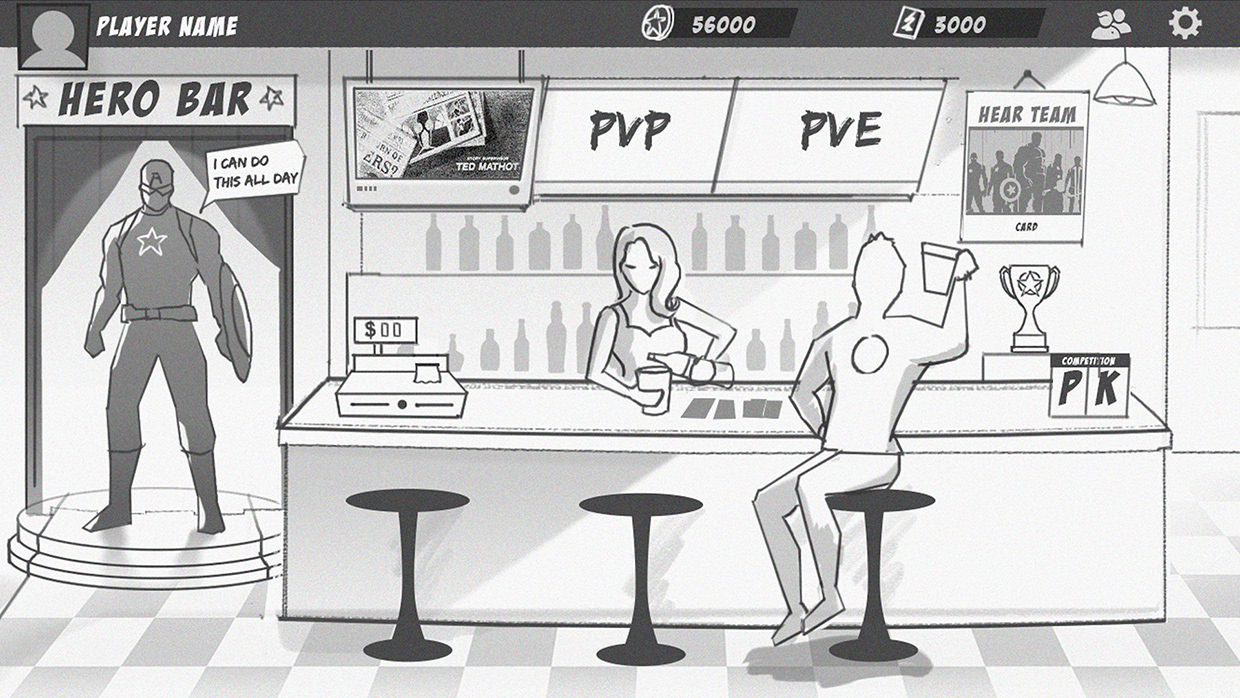 Marvel Card Game-UI Visual Concept 樘 Image 13