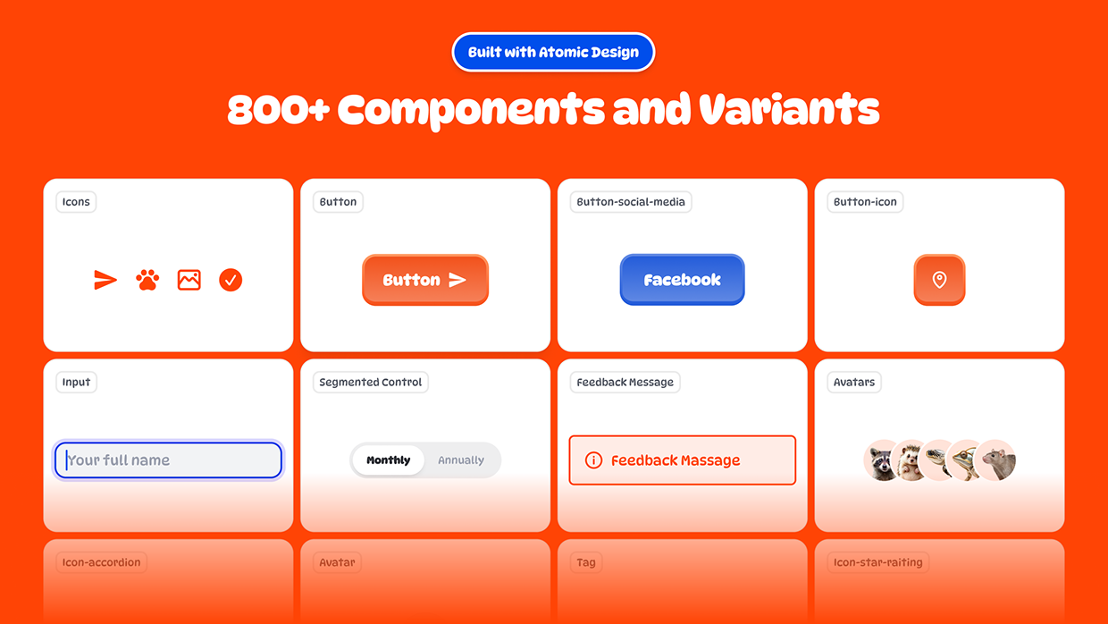Landing Page Wireframe Kit for Figma Image 3