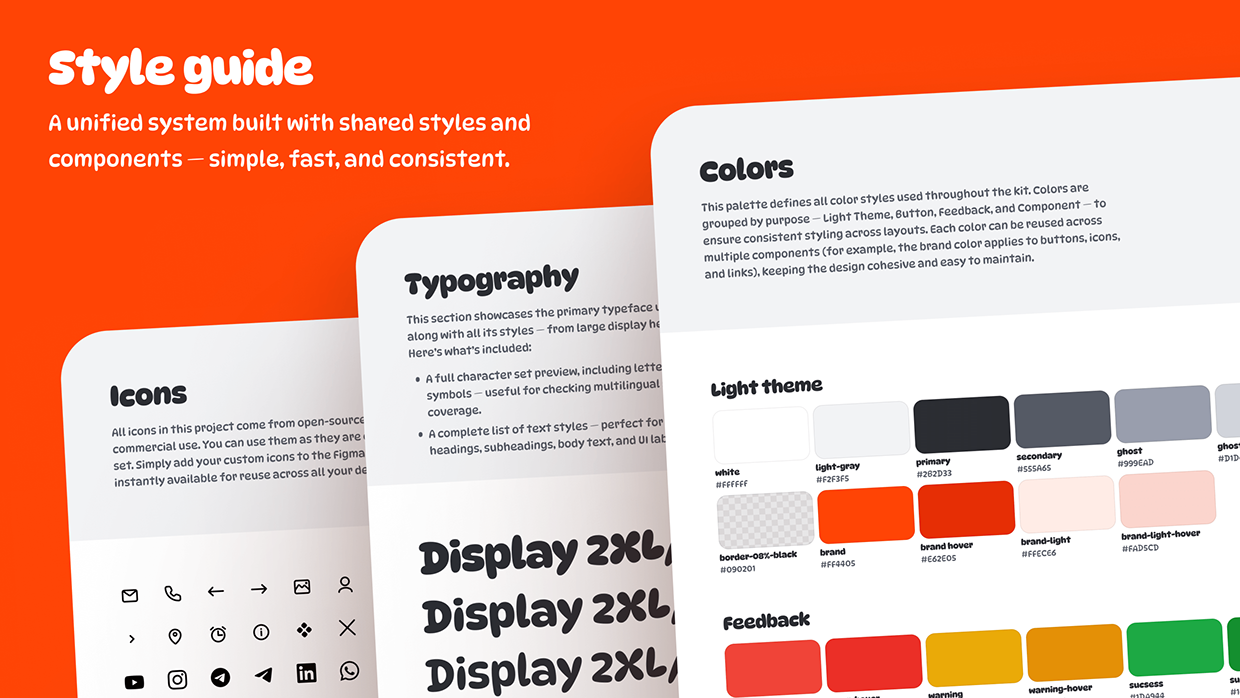 Landing Page Wireframe Kit for Figma Image 4