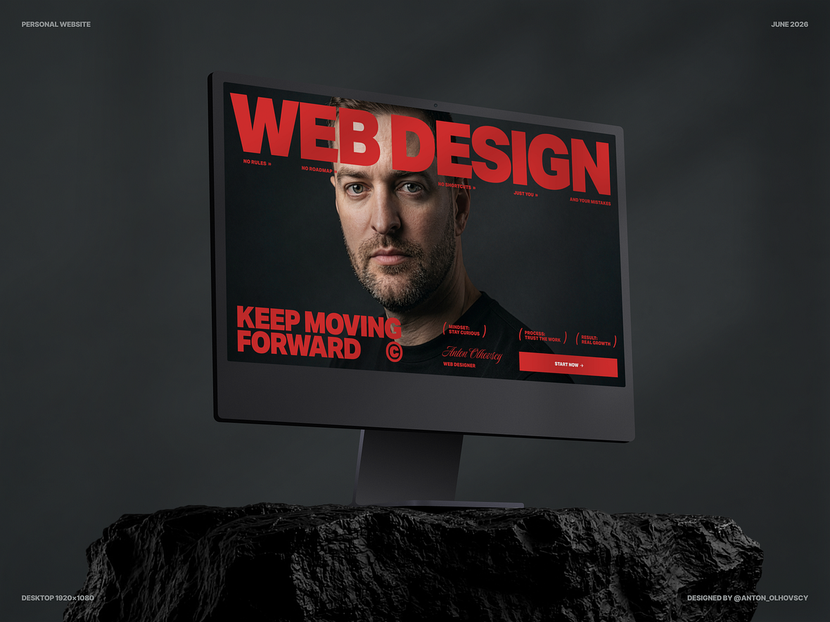 Web Designer Personal Portfolio Website Image 0