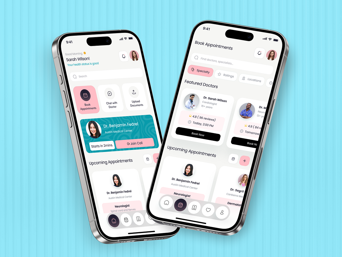 Scalable Patient Management System - Mobile App & Dashboard Image 0