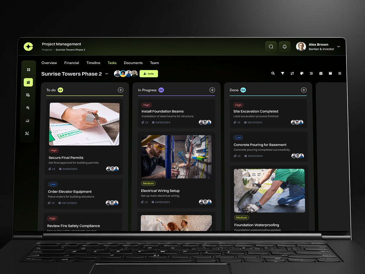Rabbet – Smart Real Estate Dashboard Design Image 1