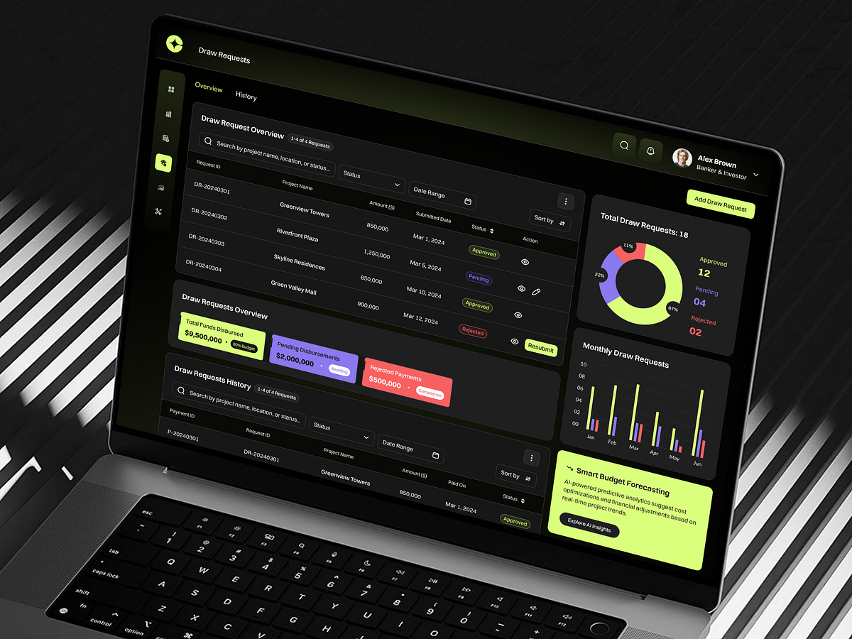 Rabbet – Smart Real Estate Dashboard Design Image 3
