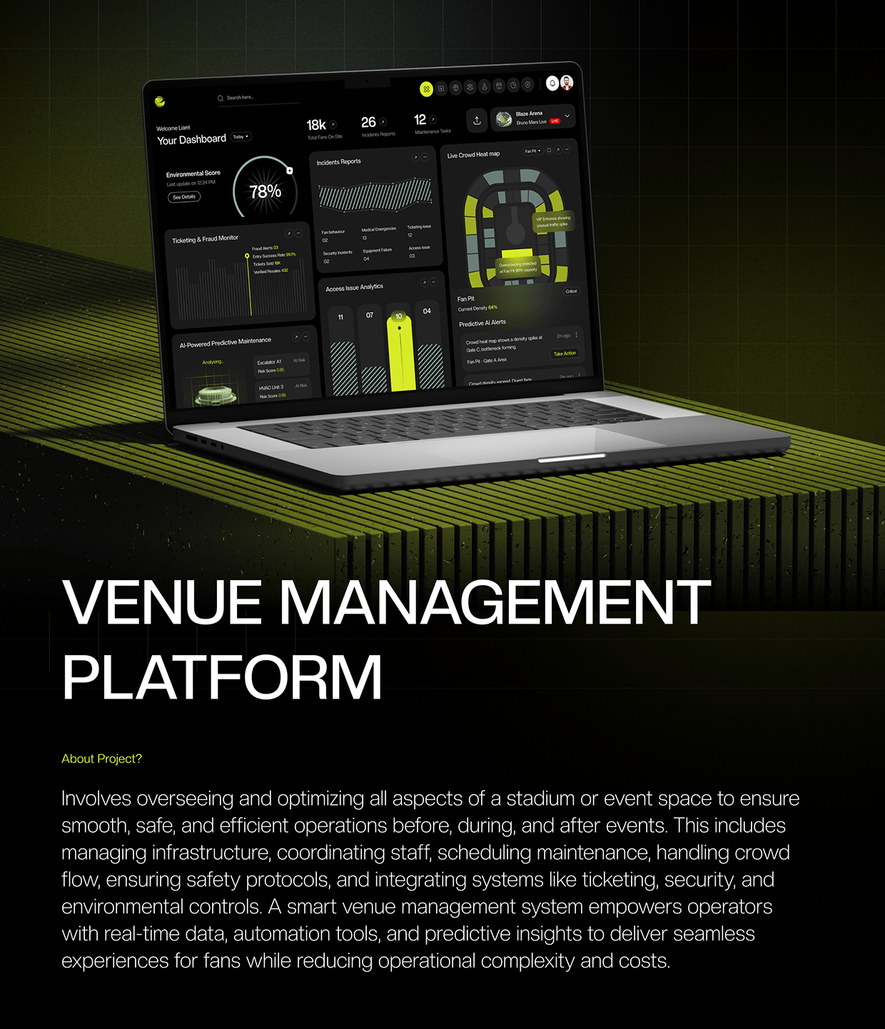 Venue & Stadium Management Platform