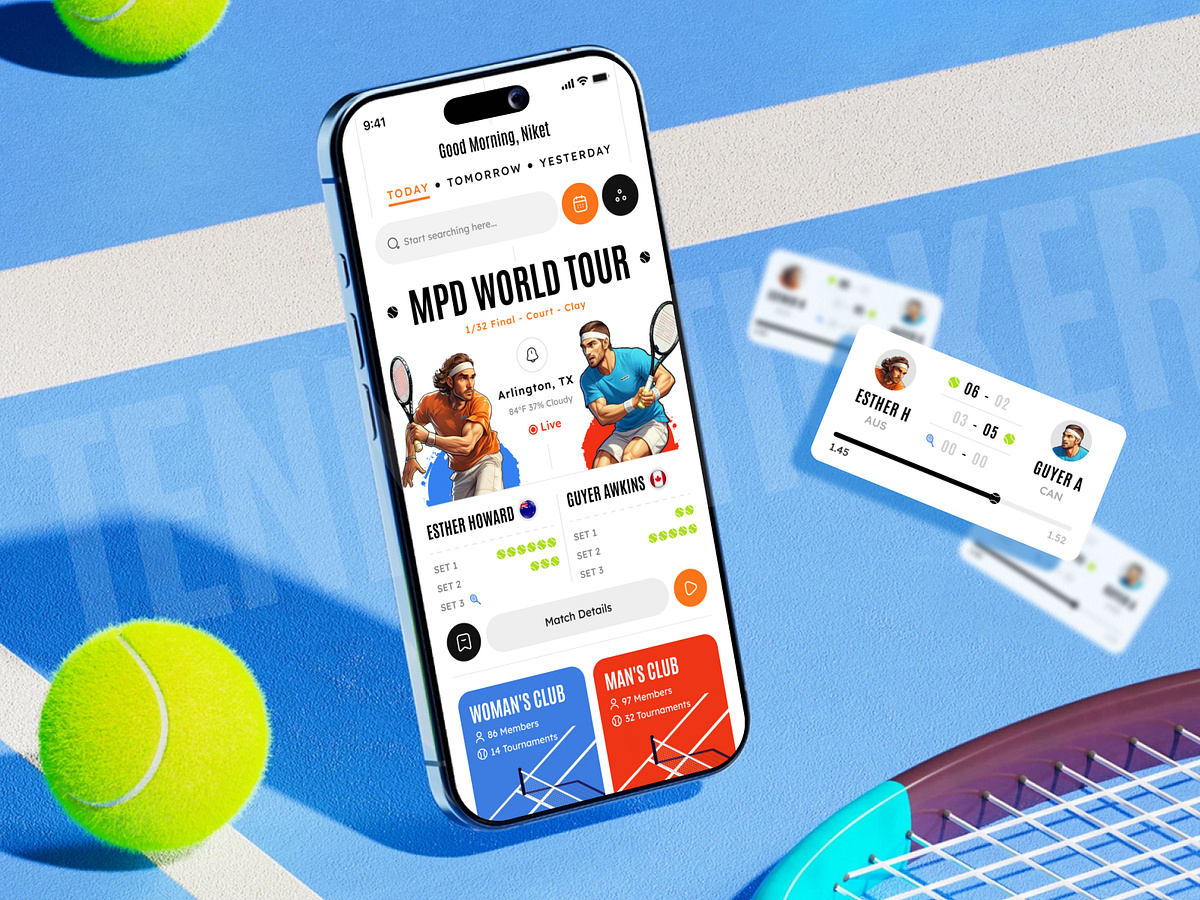 Tennis Match Reports & Analysis : Sports Insights Mobile App