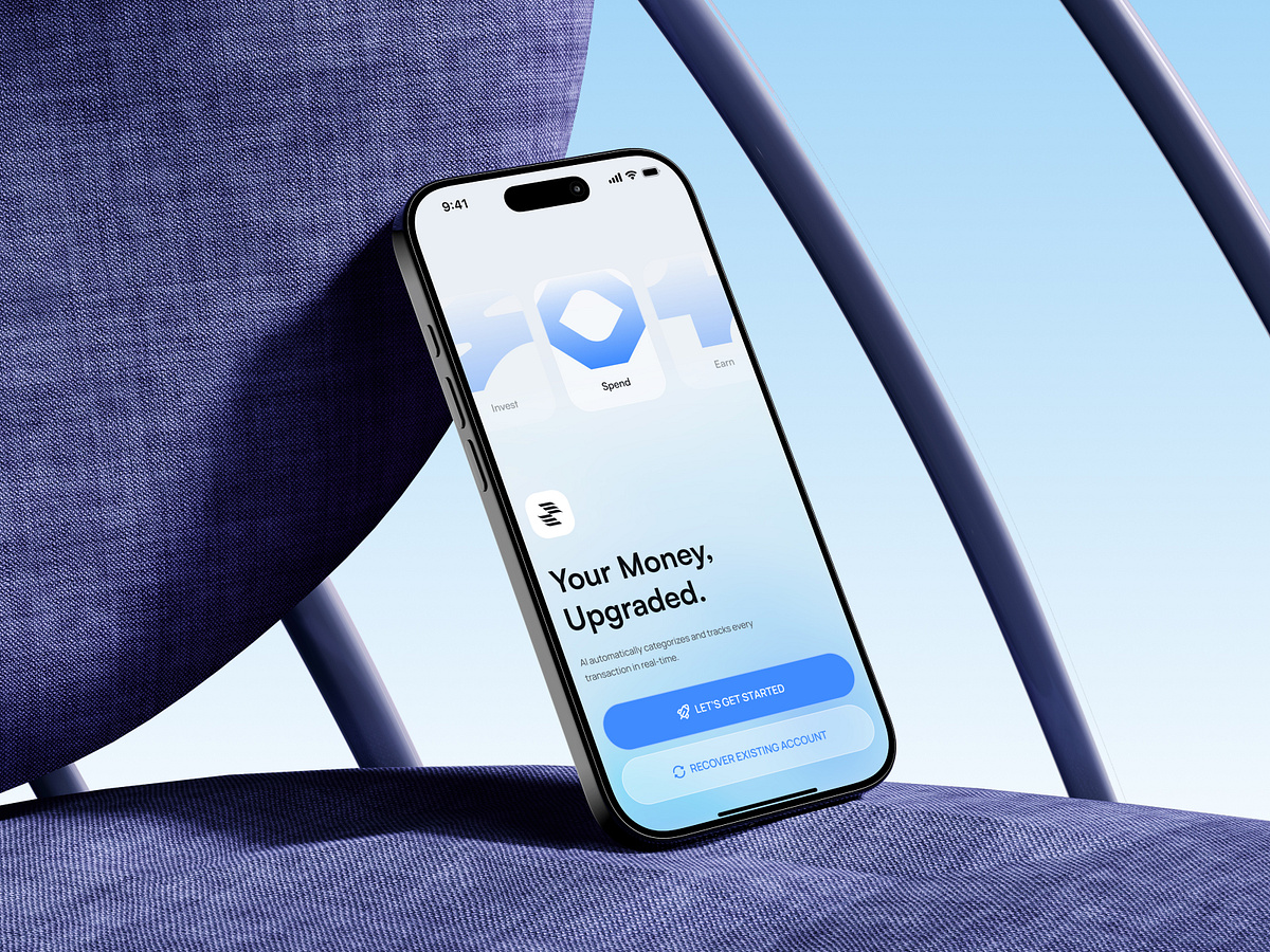 FinAI: Intelligent Money Management & Predictive Budgeting UI Image 0