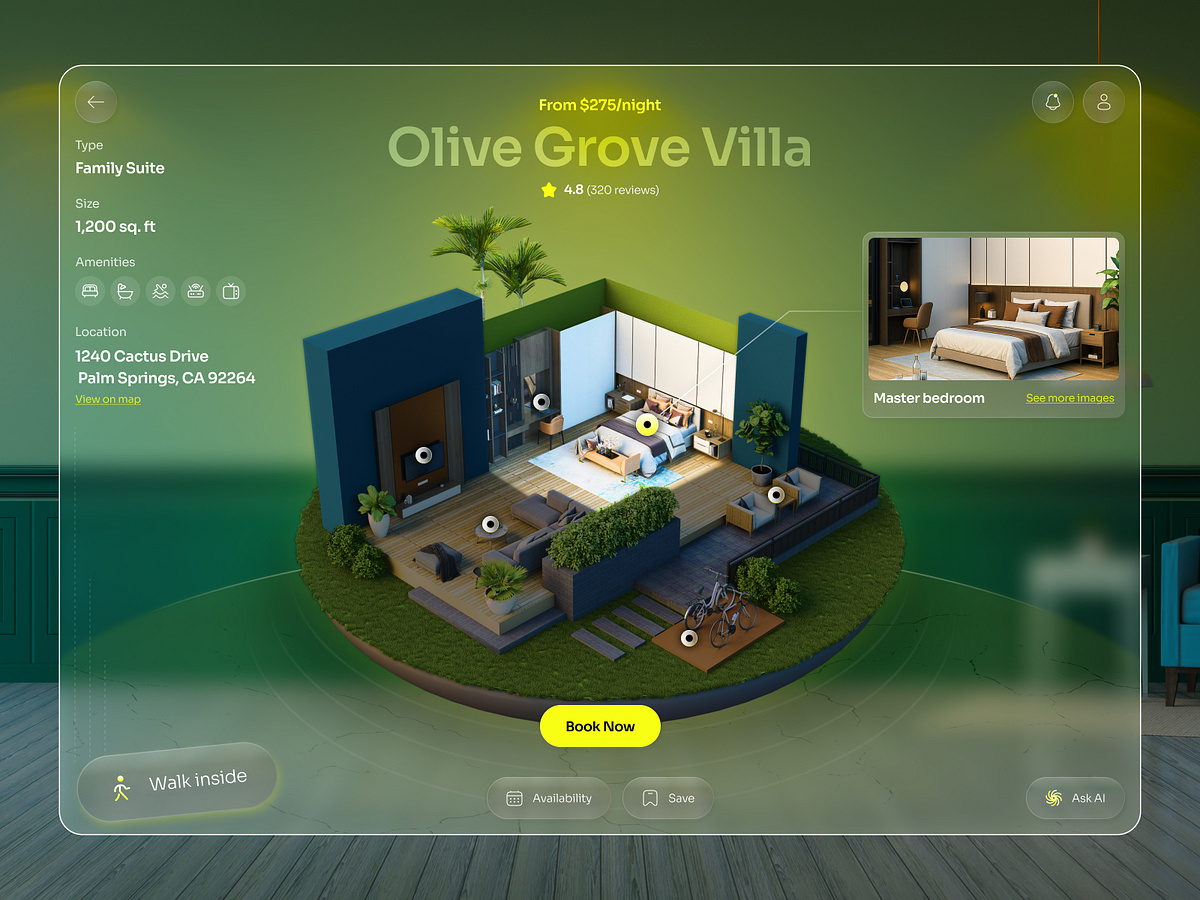 Villa AR: Immersive 3D Booking & Spatial Travel Experience Image 1