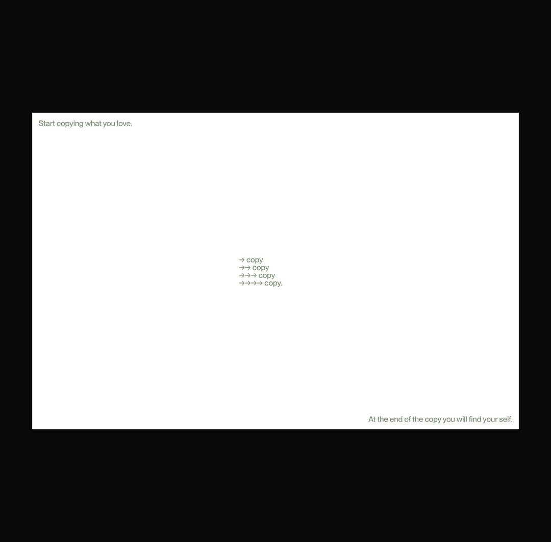 Do Nothing™ – Minimal Typography Exploration Image 2