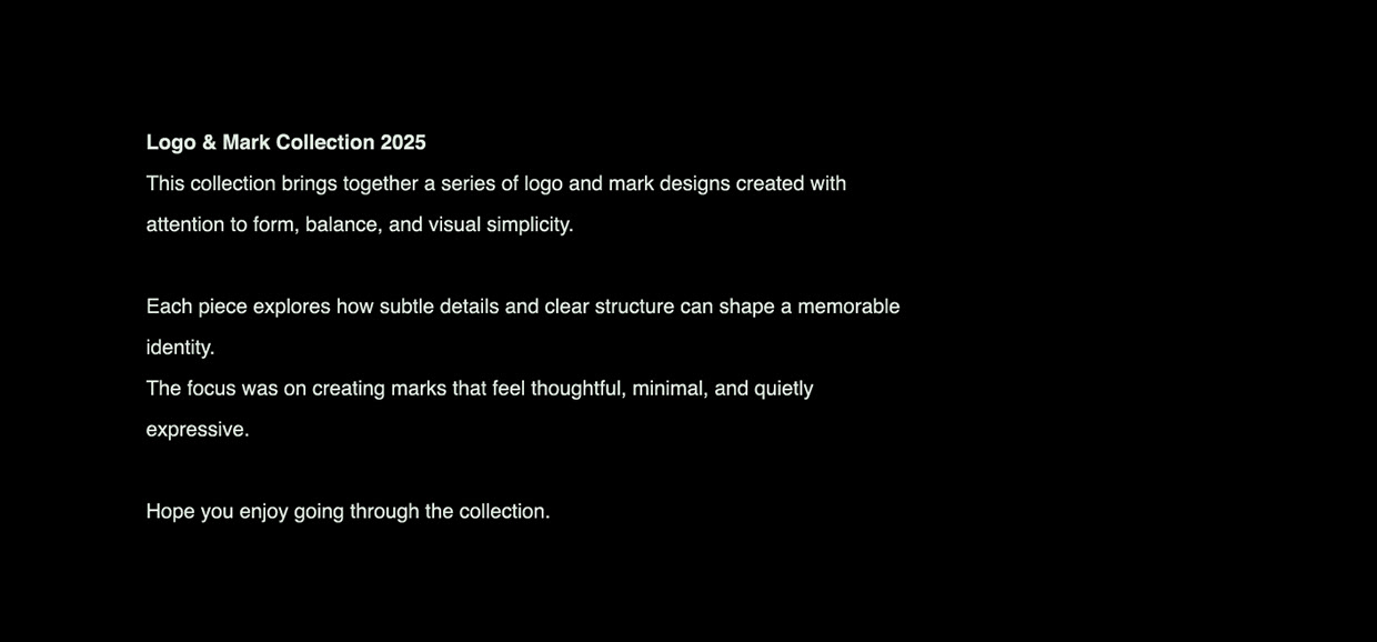 Logo & Mark Collection 2025