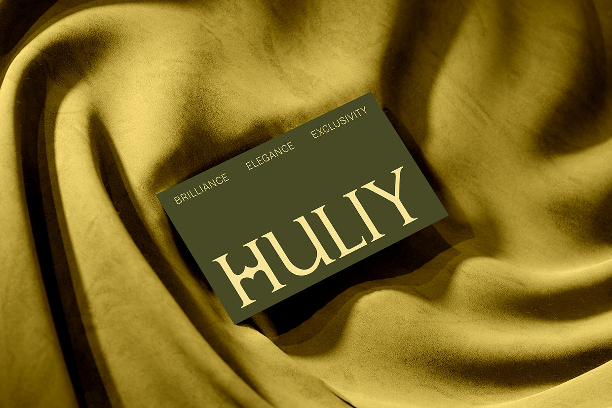 Huliy Luxury Jewelry Visual Identity Image 6