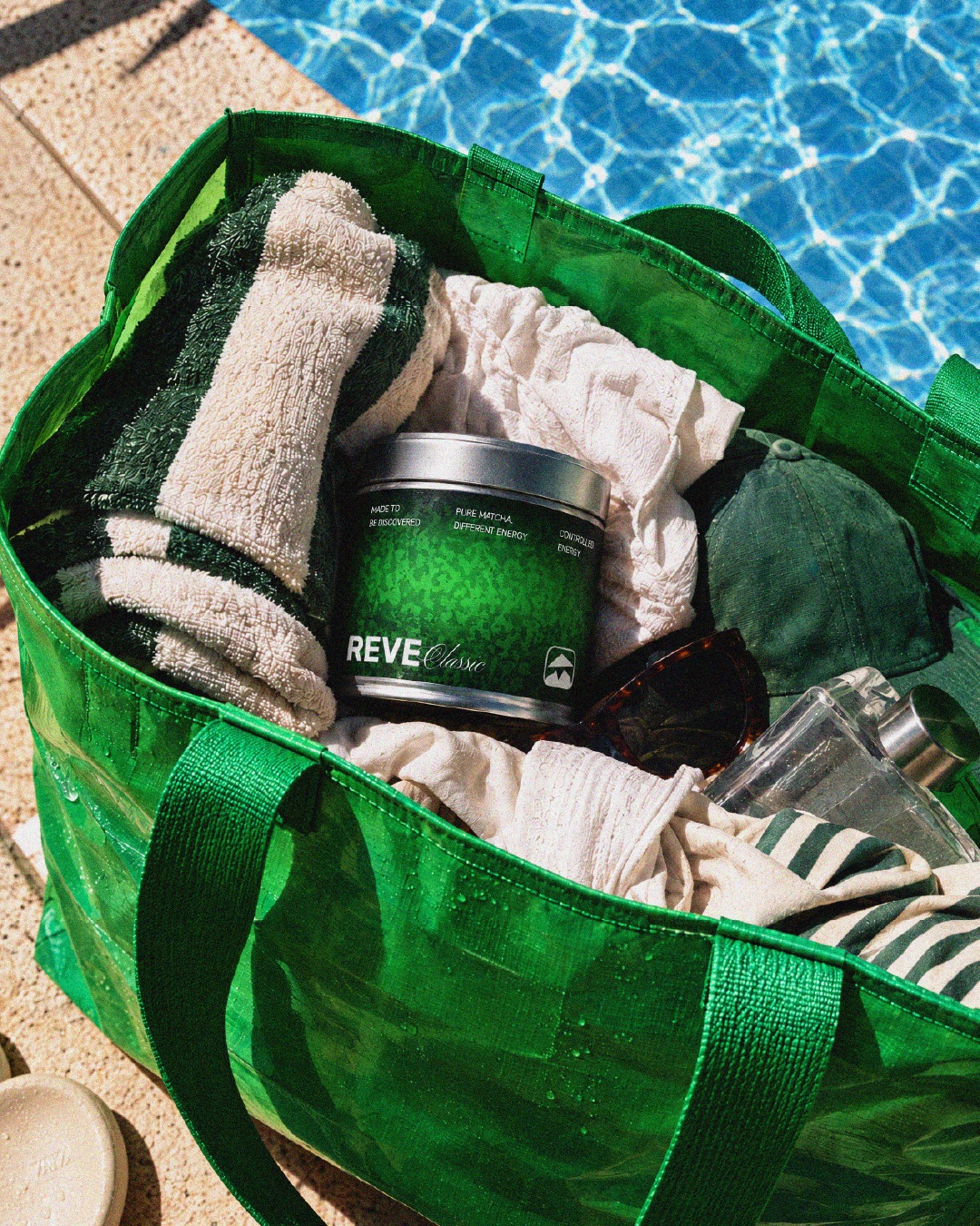 REVE Matcha Brand Identity & Packaging Image 9