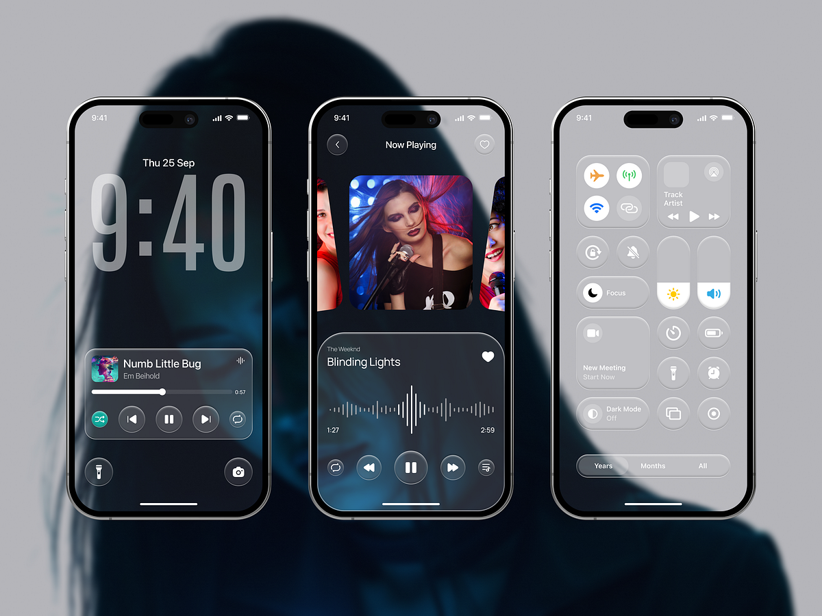 Music Mobile App UX-UI Design