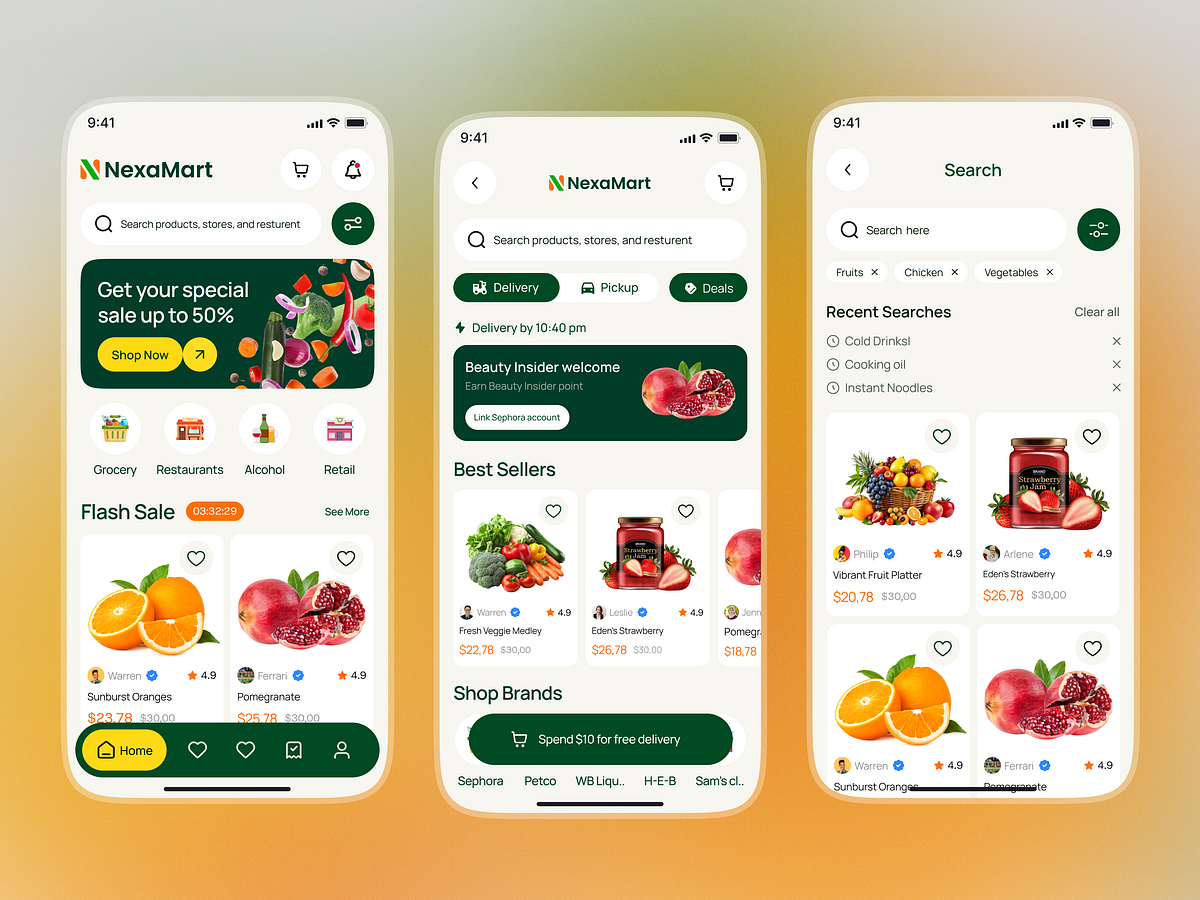 AI-Powered Grocery & Marketplace Mobile App