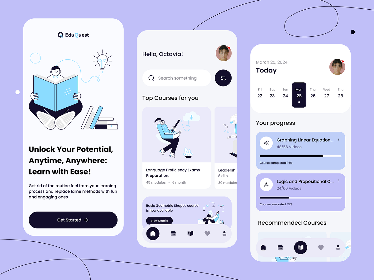 E-learning Mobile App