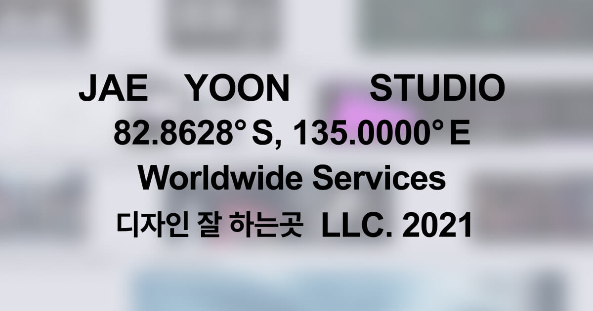 Jae Yoon Studio | Design & Motion Creative Lab