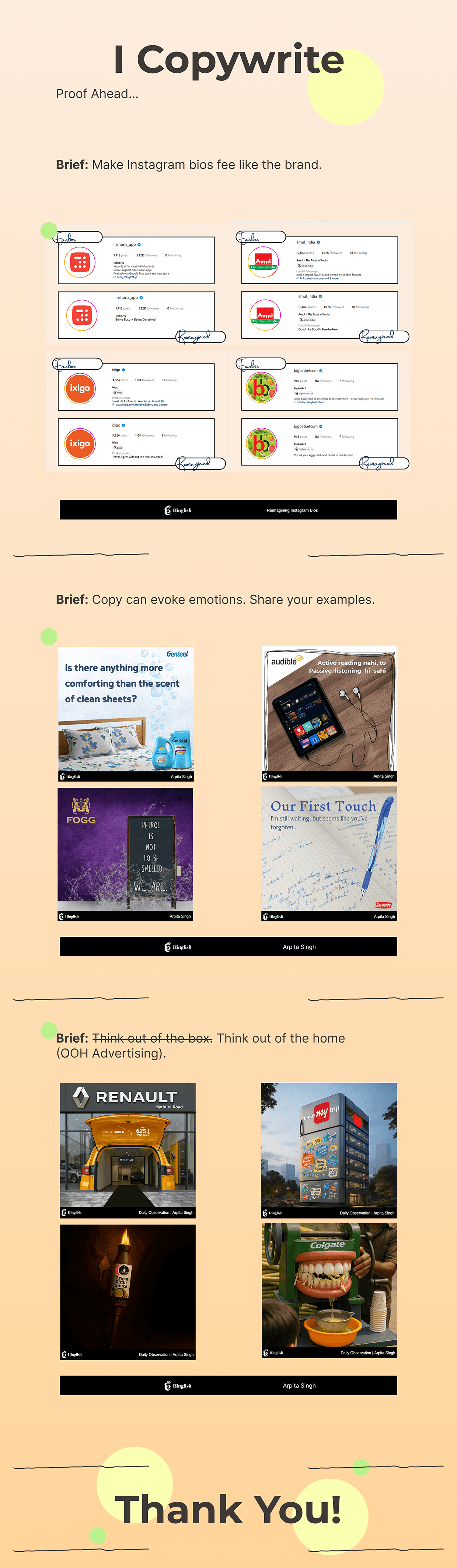 Arpita Singh - Copywriter Portfolio Image 2