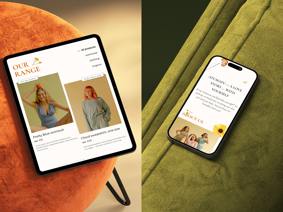 Atumatu · Swimwear landing page Image 5