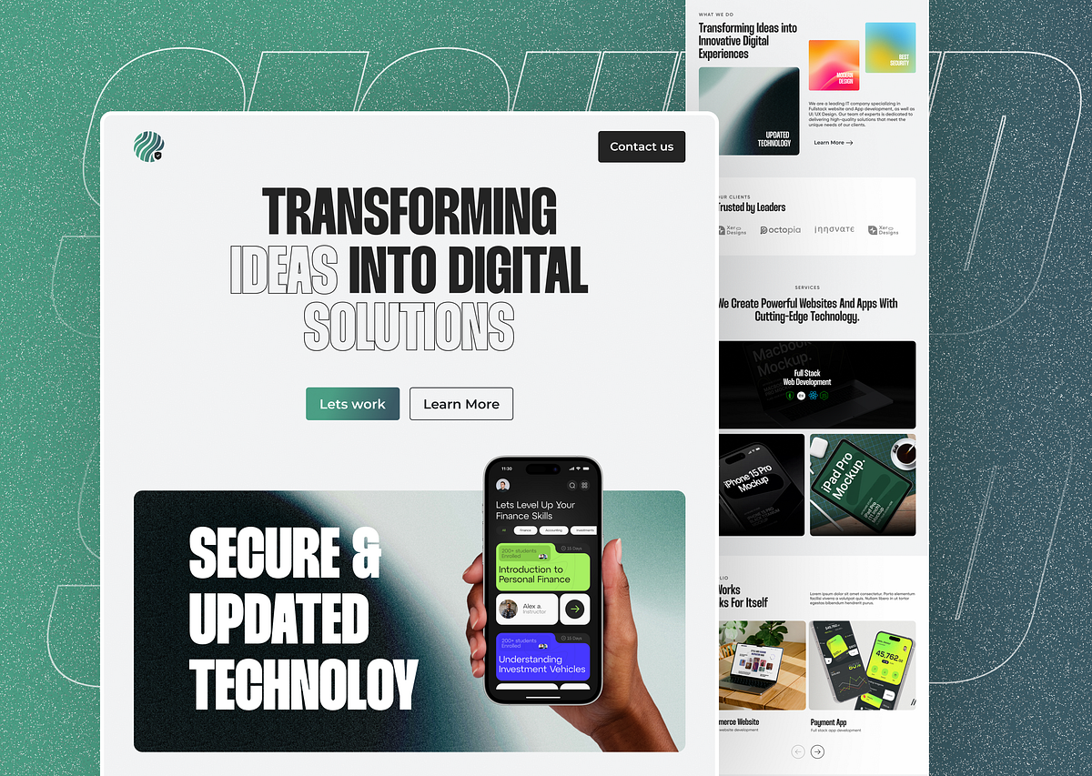 Software Agency Website