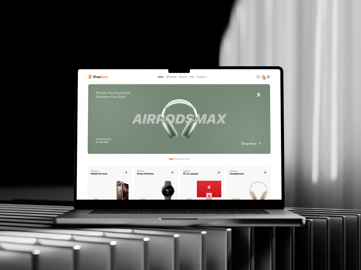 eCommerce UI/UX Design – Modern, Minimal & Conversion-Focused Image 0