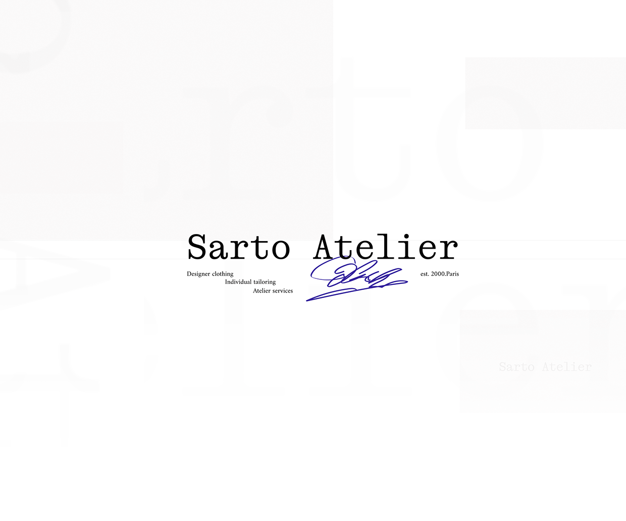 Sarto Atelier Image 1