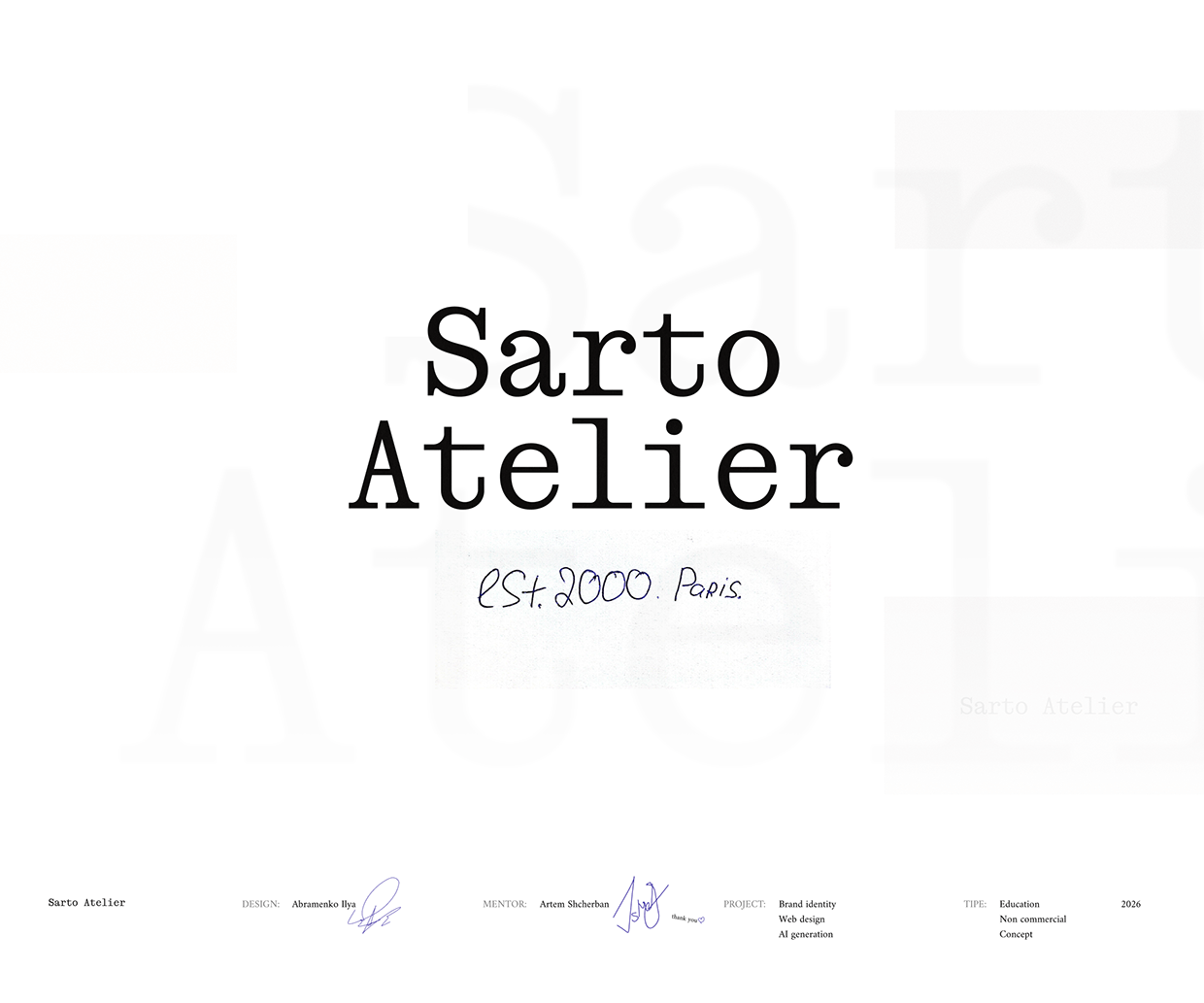 Sarto Atelier Image 32