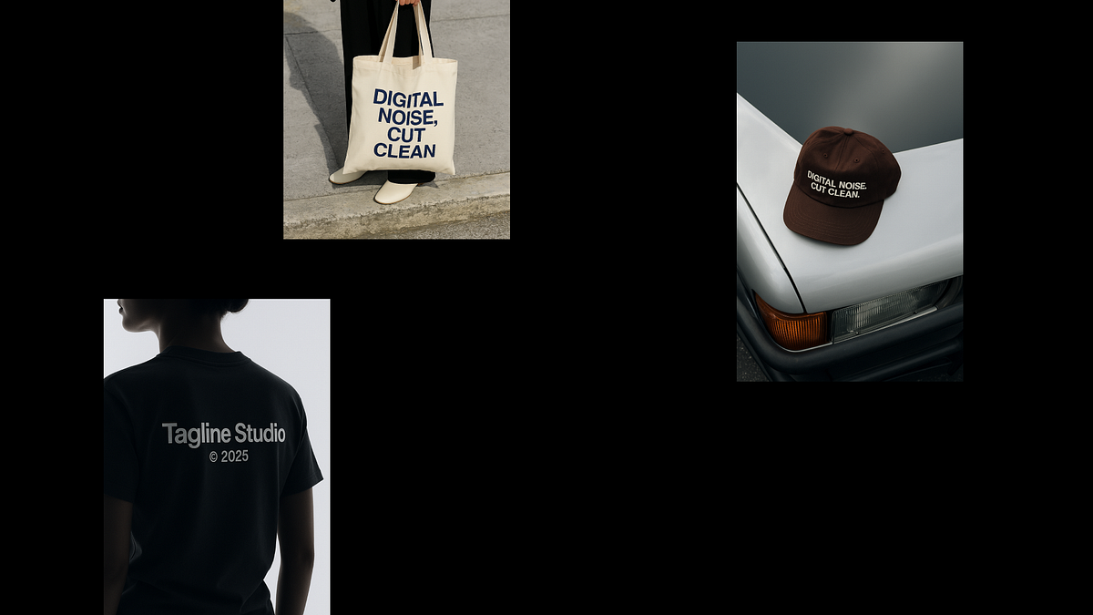 Tagline Studio Brand Identity Image 2