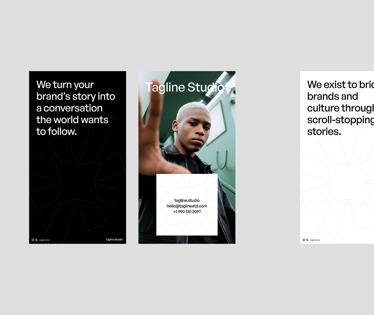 Tagline Studio Brand Identity Image 4