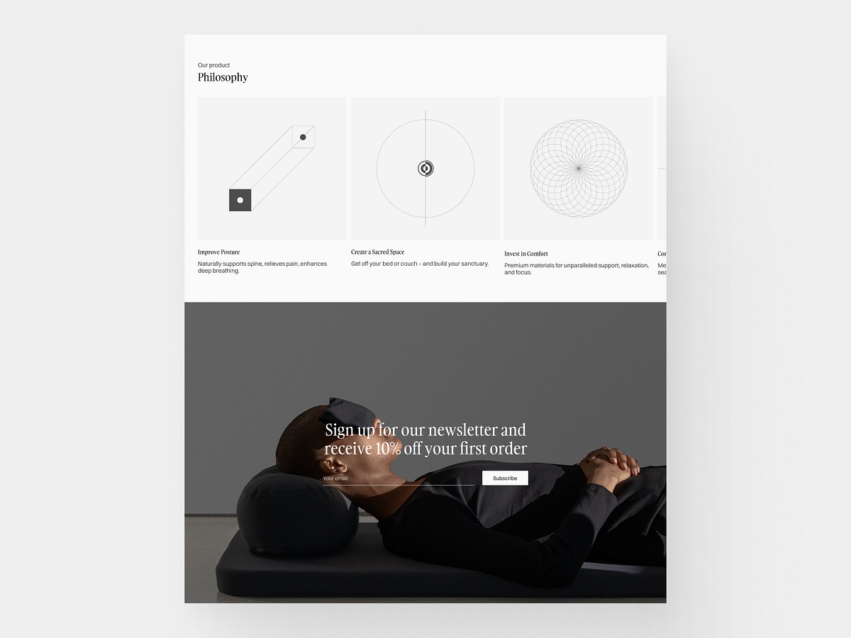 Yoga E-commerce Landing Page Image 2