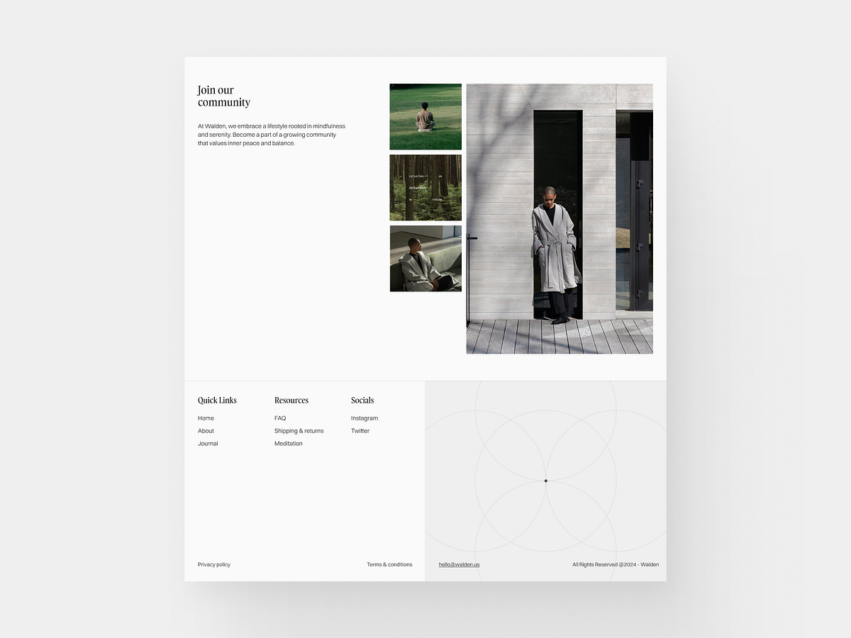 Yoga E-commerce Landing Page Image 3