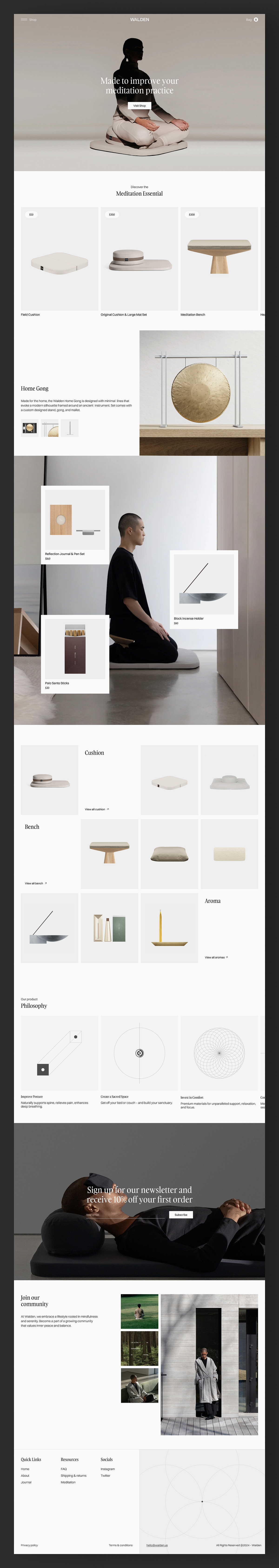 Yoga E-commerce Landing Page Image 8