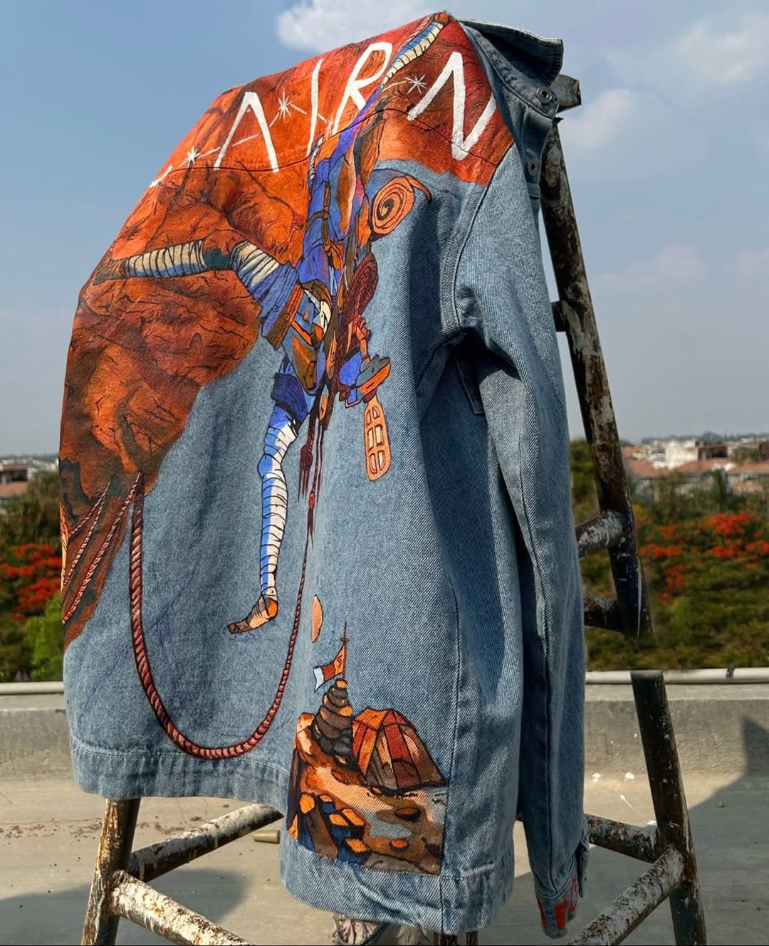 Hand Painted Jacket Image 0
