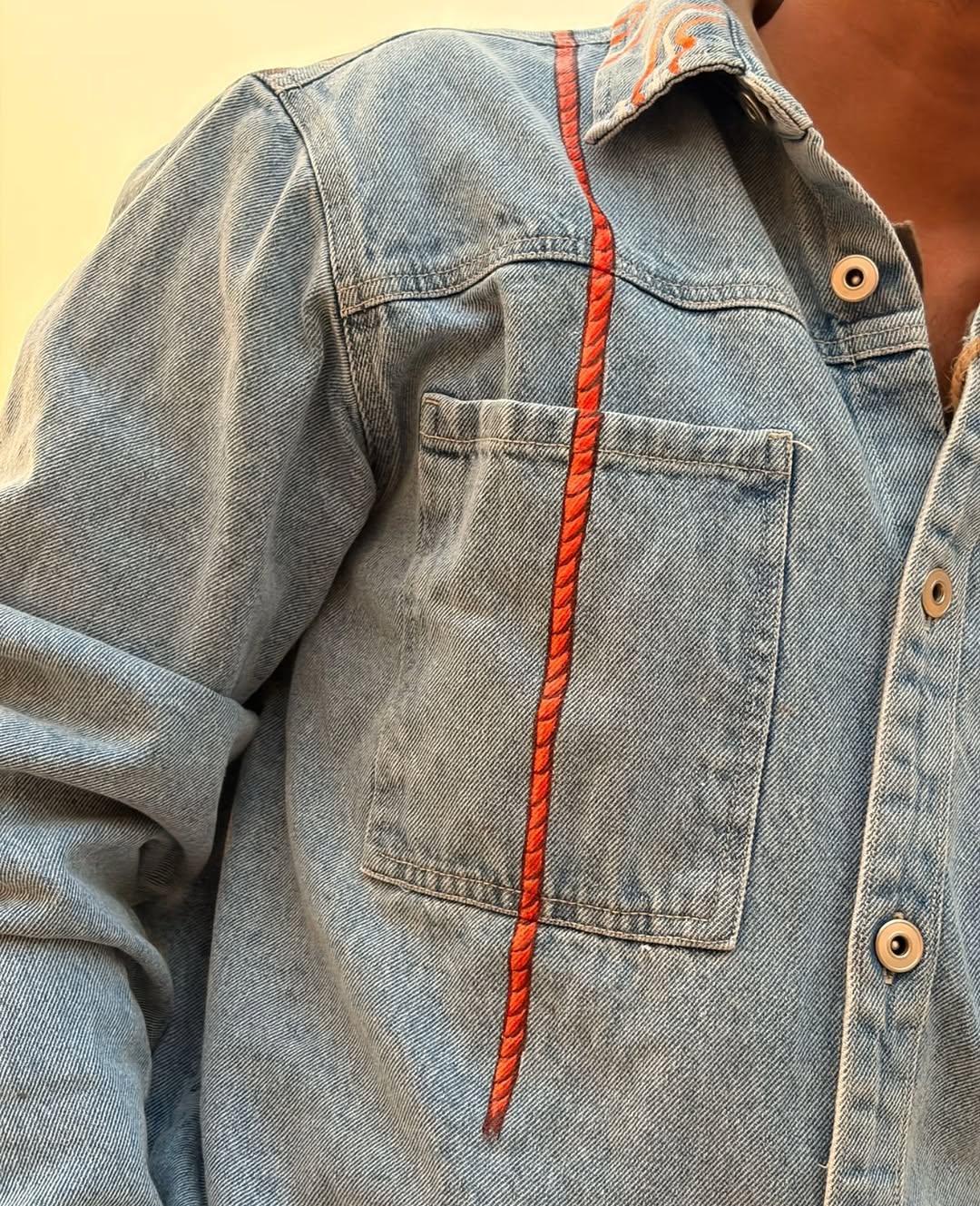 Hand Painted Jacket Image 4