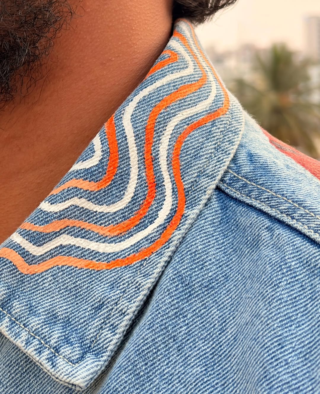Hand Painted Jacket Image 5