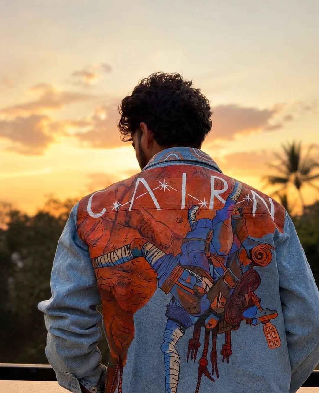 Hand Painted Jacket Image 7