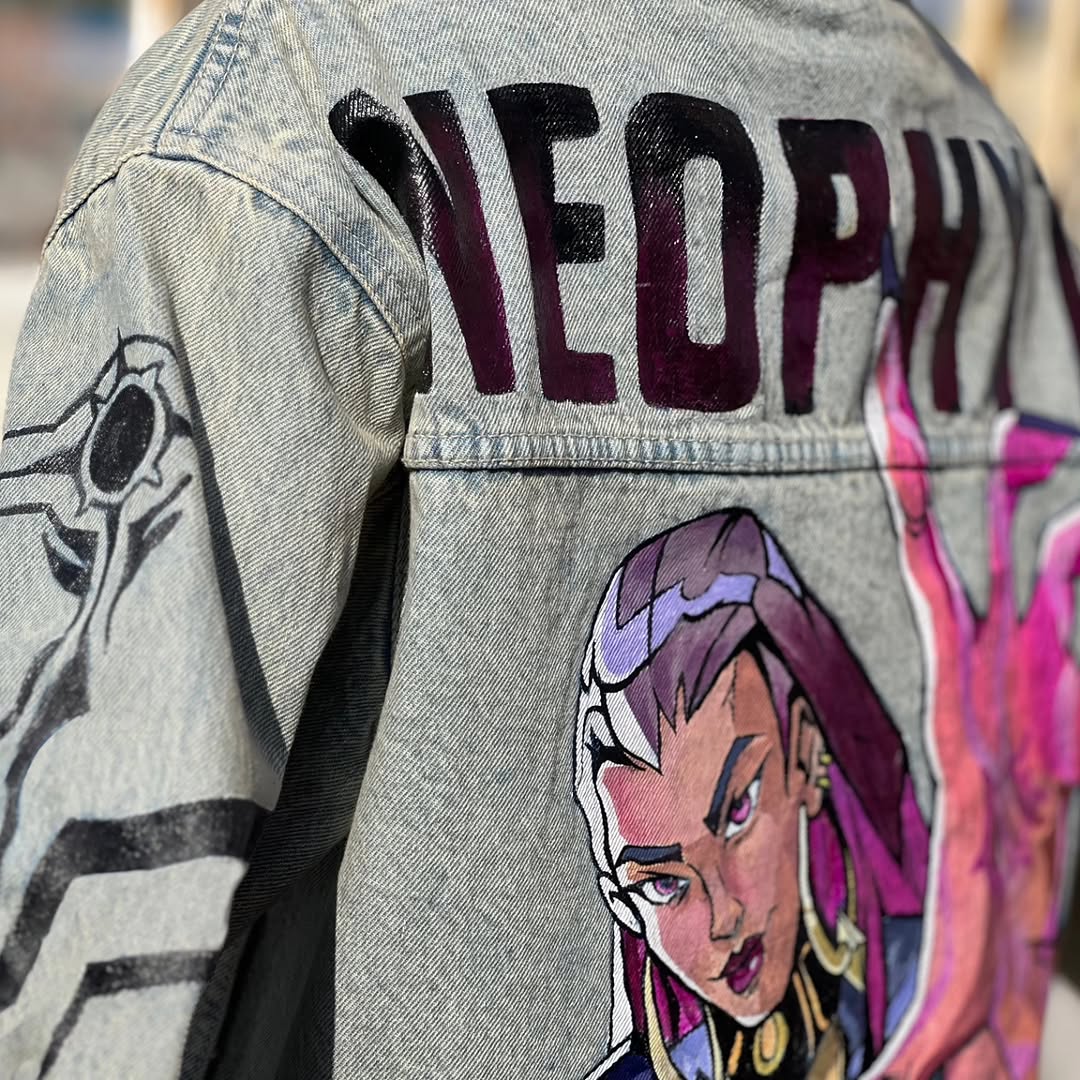 Valorant Painted Jacket Image 0